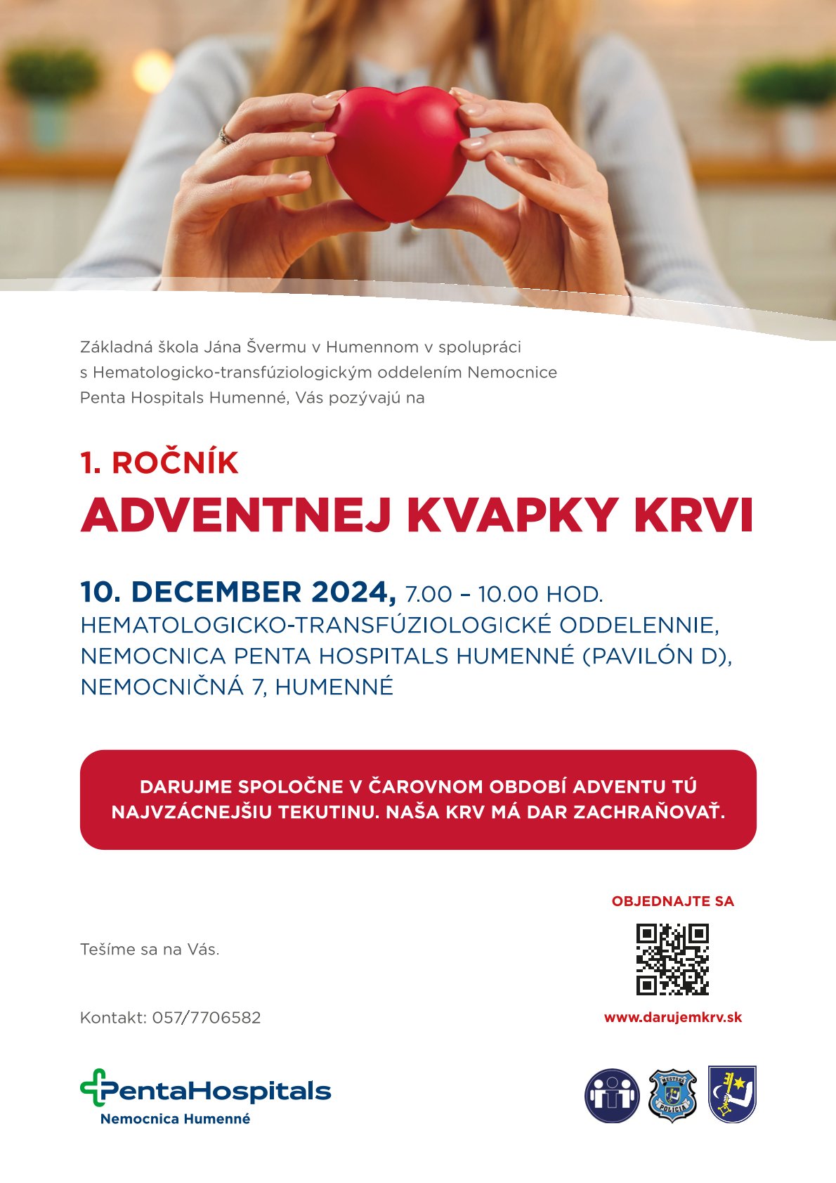 1. ročník Adventnej kvapky krvi